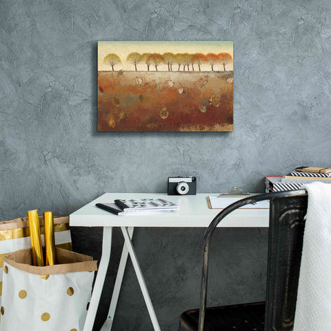 Image of Epic Art 'Field and Forest' by James Wiens, Canvas Wall Art,18 x 12