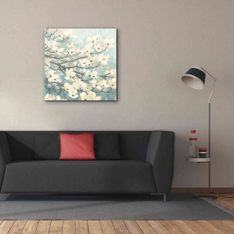 Image of Epic Art 'Dogwood Blossoms' by James Wiens, Canvas Wall Art,37 x 37