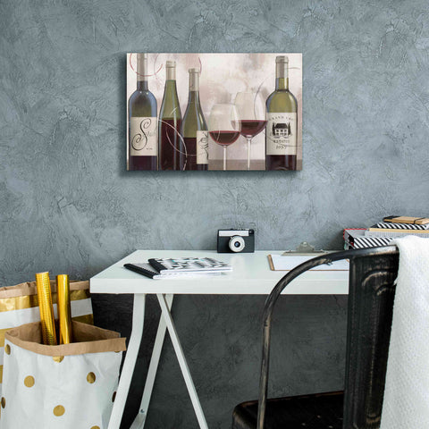 Image of Epic Art 'Taste Appeal Red II' by James Wiens, Canvas Wall Art,18 x 12
