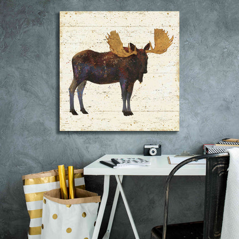 Image of Epic Art 'Golden Nature I' by James Wiens, Canvas Wall Art,26 x 26