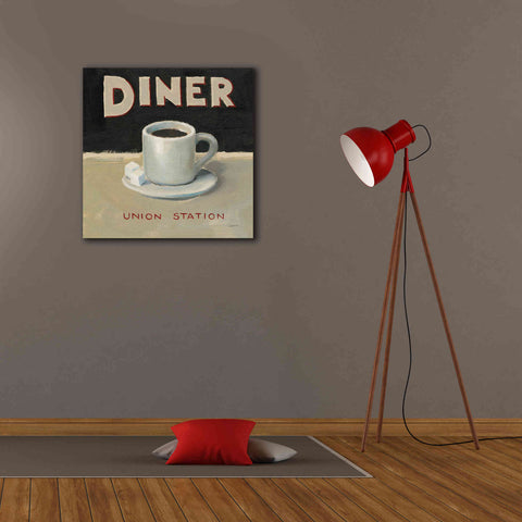 Image of Epic Art 'Coffee Spot II' by James Wiens, Canvas Wall Art,26 x 26