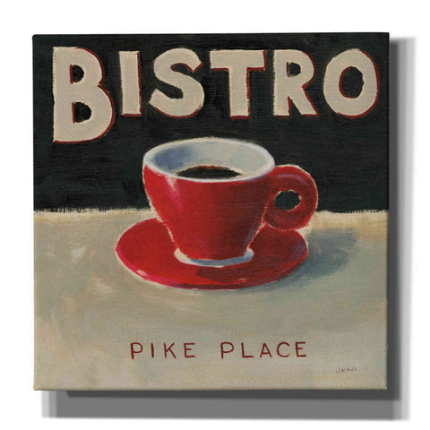 Image of Epic Art 'Coffee Spot IV' by James Wiens, Canvas Wall Art,12x12x1.1x0,18x18x1.1x0,26x26x1.74x0,37x37x1.74x0