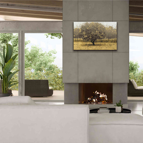 Image of Epic Art 'Golden Trees I' by James Wiens, Canvas Wall Art,40 x 26