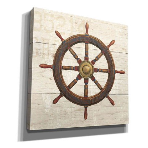 Image of Epic Art 'Nautique V' by James Wiens, Canvas Wall Art,12x12x1.1x0,18x18x1.1x0,26x26x1.74x0,37x37x1.74x0