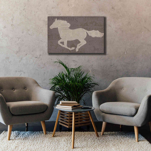 Image of Epic Art 'Equine I' by James Wiens, Canvas Wall Art,40 x 26