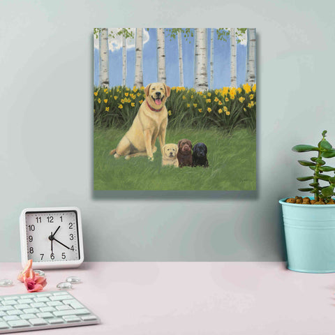 Image of Epic Art 'Proud Mom' by James Wiens, Canvas Wall Art,12 x 12
