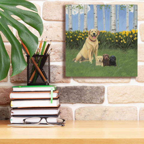 Image of Epic Art 'Proud Mom' by James Wiens, Canvas Wall Art,12 x 12