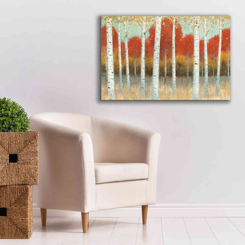Image of 'Fall Promenade I' by James Wiens, Canvas Wall Art,40 x 26
