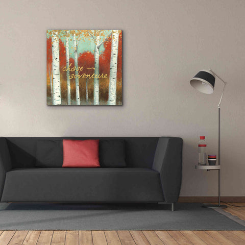 Image of 'Fall Promenade II' by James Wiens, Canvas Wall Art,37 x 37