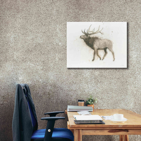 Image of 'Elk' by James Wiens, Canvas Wall Art,34 x 26