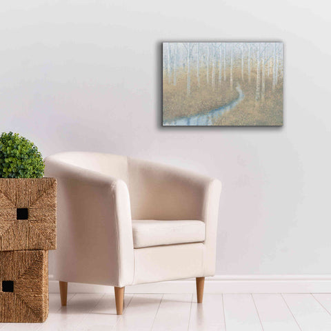 Image of 'Silver Waters' by James Wiens, Canvas Wall Art,26 x 18