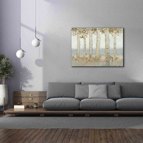 Image of 'Magnificent Birch Grove' by James Wiens, Canvas Wall Art,54 x 40