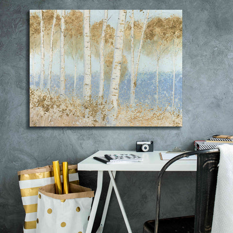 Image of 'Summer Birches' by James Wiens, Canvas Wall Art,34 x 26