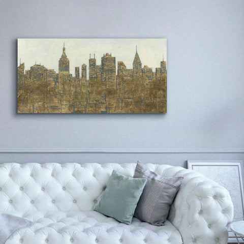 Image of 'Lavish Skyline' by James Wiens, Canvas Wall Art,60 x 30