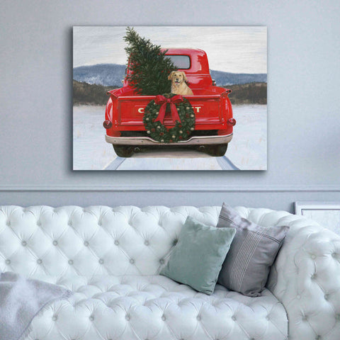 Image of 'Christmas in the Heartland IV' by James Wiens, Canvas Wall Art,54 x 40