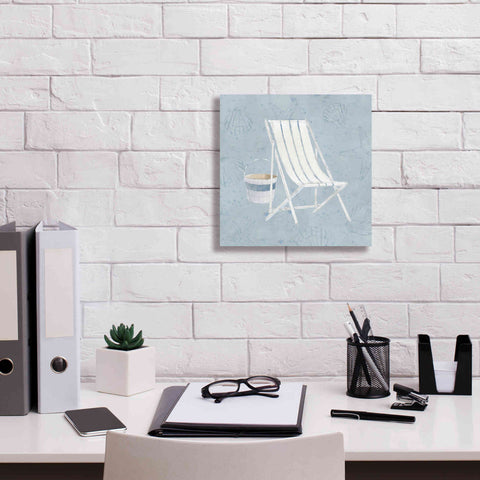 Image of 'Serene Seaside III' by James Wiens, Canvas Wall Art,12 x 12