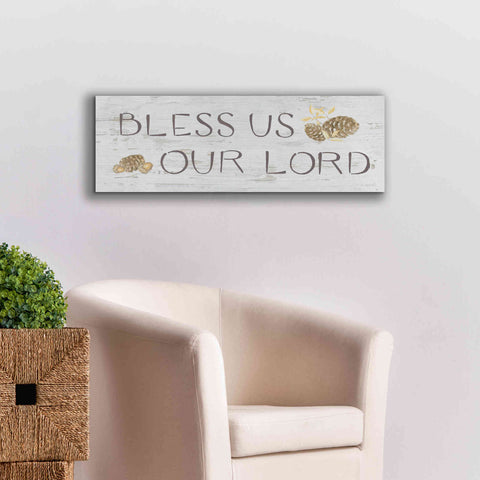 Image of 'Beautiful Bounty Sign II' by James Wiens, Canvas Wall Art,36 x 12