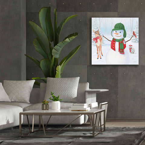 Image of 'Dressed for Christmas I Crop' by James Wiens, Canvas Wall Art,37 x 37