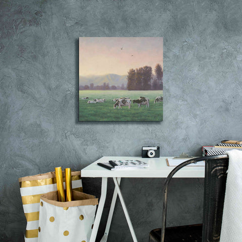 Image of 'Farm Life V' by James Wiens, Canvas Wall Art,18 x 18