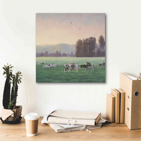 Image of 'Farm Life V' by James Wiens, Canvas Wall Art,18 x 18