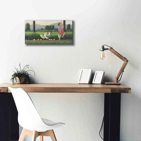 Image of 'Fearless Leader' by James Wiens, Canvas Wall Art,24 x 12