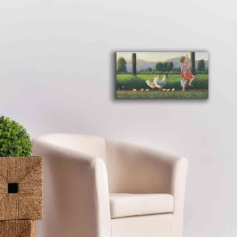 Image of 'Fearless Leader' by James Wiens, Canvas Wall Art,24 x 12