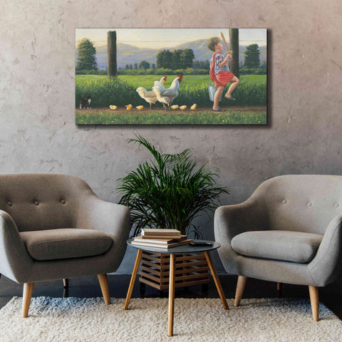 Image of 'Fearless Leader' by James Wiens, Canvas Wall Art,60 x 30