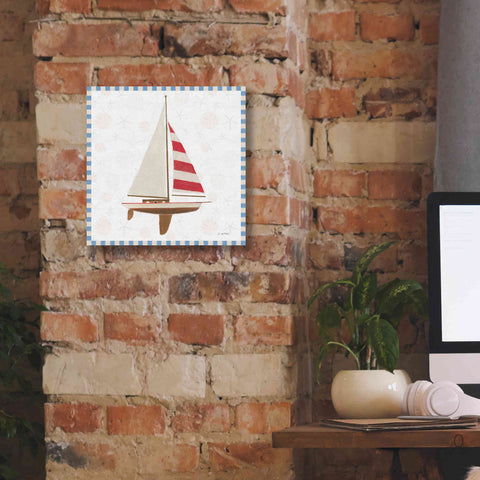 Image of 'Beach Days IV' by James Wiens, Canvas Wall Art,12 x 12