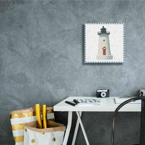 Image of 'Beach Days VI' by James Wiens, Canvas Wall Art,12 x 12
