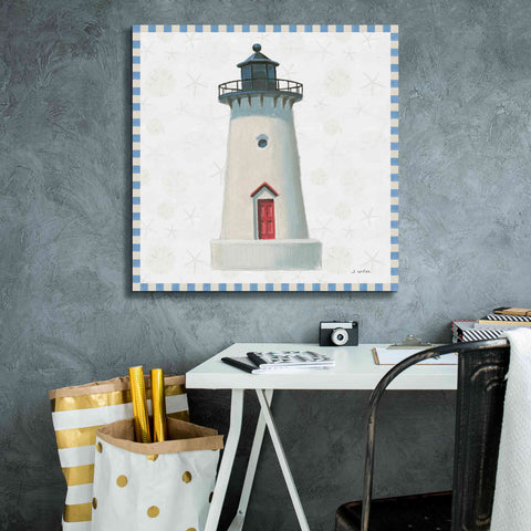 Image of 'Beach Days VI' by James Wiens, Canvas Wall Art,26 x 26