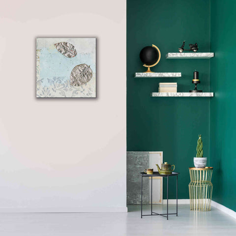 Image of 'Gracefully Blue II' by James Wiens, Canvas Wall Art,26 x 26
