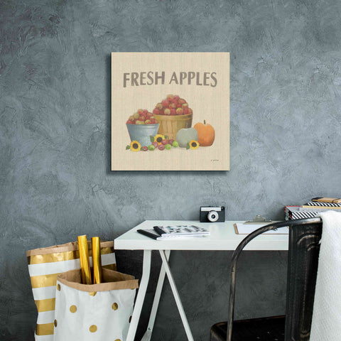 Image of 'Heartland Harvest Moments III' by James Wiens, Canvas Wall Art,18 x 18