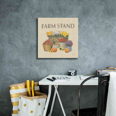 Image of 'Heartland Harvest Moments VI' by James Wiens, Canvas Wall Art,18 x 18
