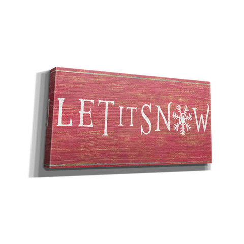 Image of 'Christmas Affinity I Red' by James Wiens, Canvas Wall Art,36x12x1.55x0,60x20x1.74x0