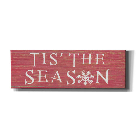 Image of 'Christmas Affinity IV Red' by James Wiens, Canvas Wall Art,36x12x1.55x0,60x20x1.74x0