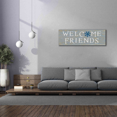 Image of 'Christmas Affinity II Grey' by James Wiens, Canvas Wall Art,60 x 20