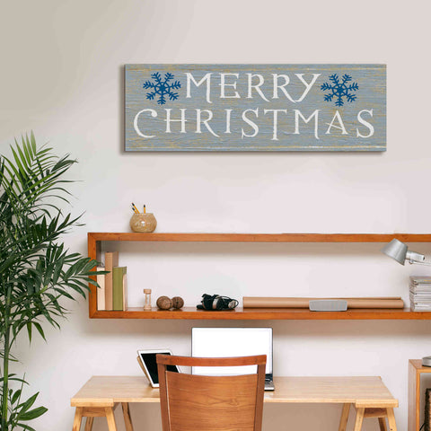 Image of 'Christmas Affinity III Grey' by James Wiens, Canvas Wall Art,36 x 12