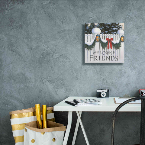 Image of 'Christmas Affinity VIII' by James Wiens, Canvas Wall Art,12 x 12