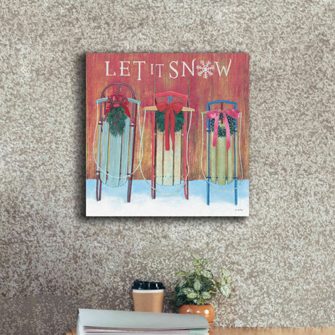 Image of 'Christmas Affinity IX' by James Wiens, Canvas Wall Art,18 x 18