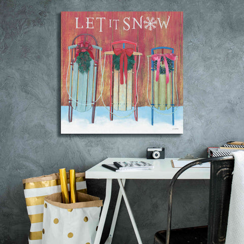 Image of 'Christmas Affinity IX' by James Wiens, Canvas Wall Art,26 x 26