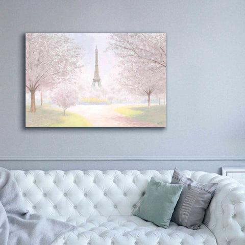 Image of 'Pretty Paris' by James Wiens, Canvas Wall Art,60 x 40