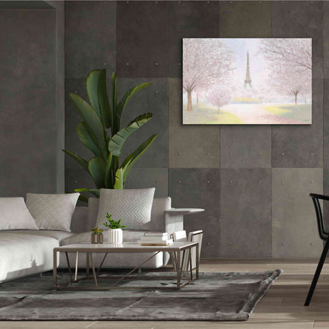 Image of 'Pretty Paris' by James Wiens, Canvas Wall Art,60 x 40
