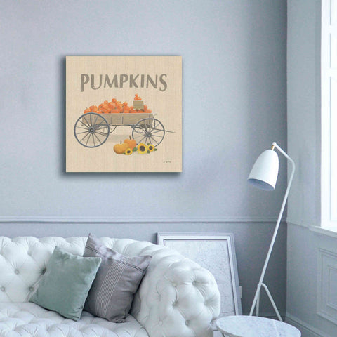 Image of 'Heartland Harvest Moments IV' by James Wiens, Canvas Wall Art,37 x 37