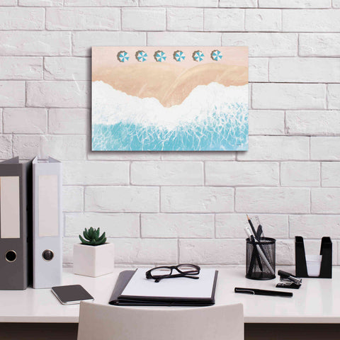 Image of 'Sky Seaview II' by James Wiens, Canvas Wall Art,18 x 12