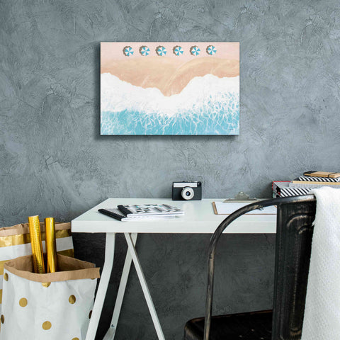 Image of 'Sky Seaview II' by James Wiens, Canvas Wall Art,18 x 12