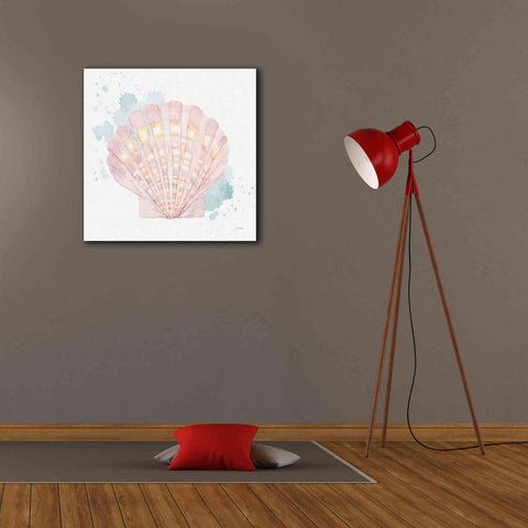 Image of 'Salento Coast III' by James Wiens, Canvas Wall Art,26 x 26