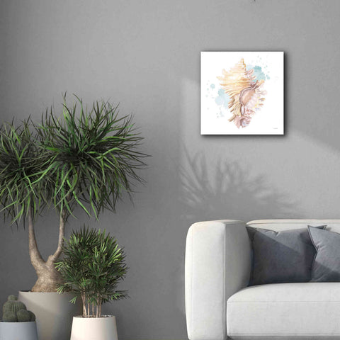 Image of 'Salento Coast IV' by James Wiens, Canvas Wall Art,18 x 18
