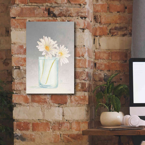 Image of 'Tranquil Blossoms IV' by James Wiens, Canvas Wall Art,12 x 18