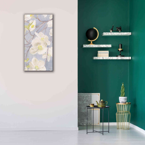 Image of 'Breezy Blossoms II' by James Wiens, Canvas Wall Art,20 x 40