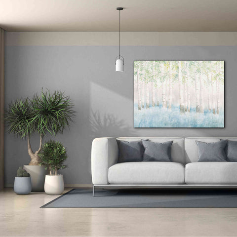 Image of 'Soft Birches' by James Wiens, Canvas Wall Art,54 x 40
